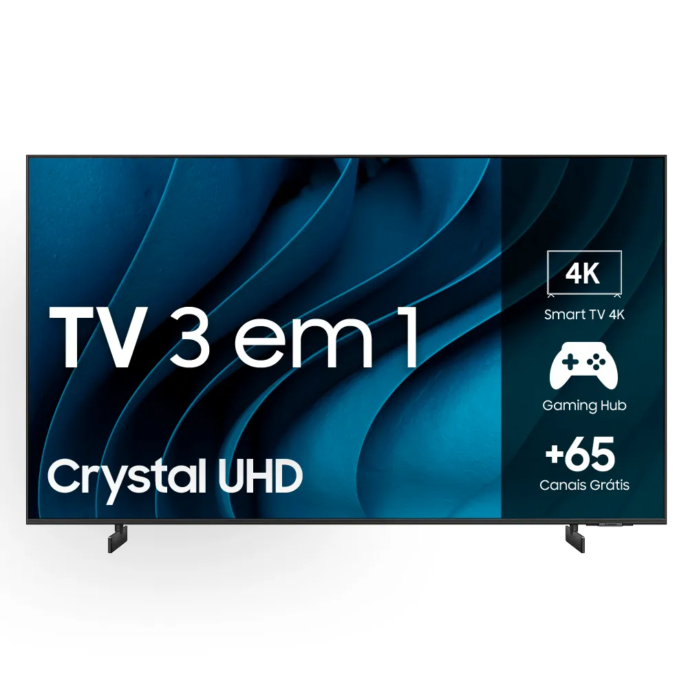 Smart Tv Samsung 75&Quot; Crystal Uhd 4k 75cu8000 2023 Painel Dynamic Crystal Color Design Airslim Tela 75&Quot;